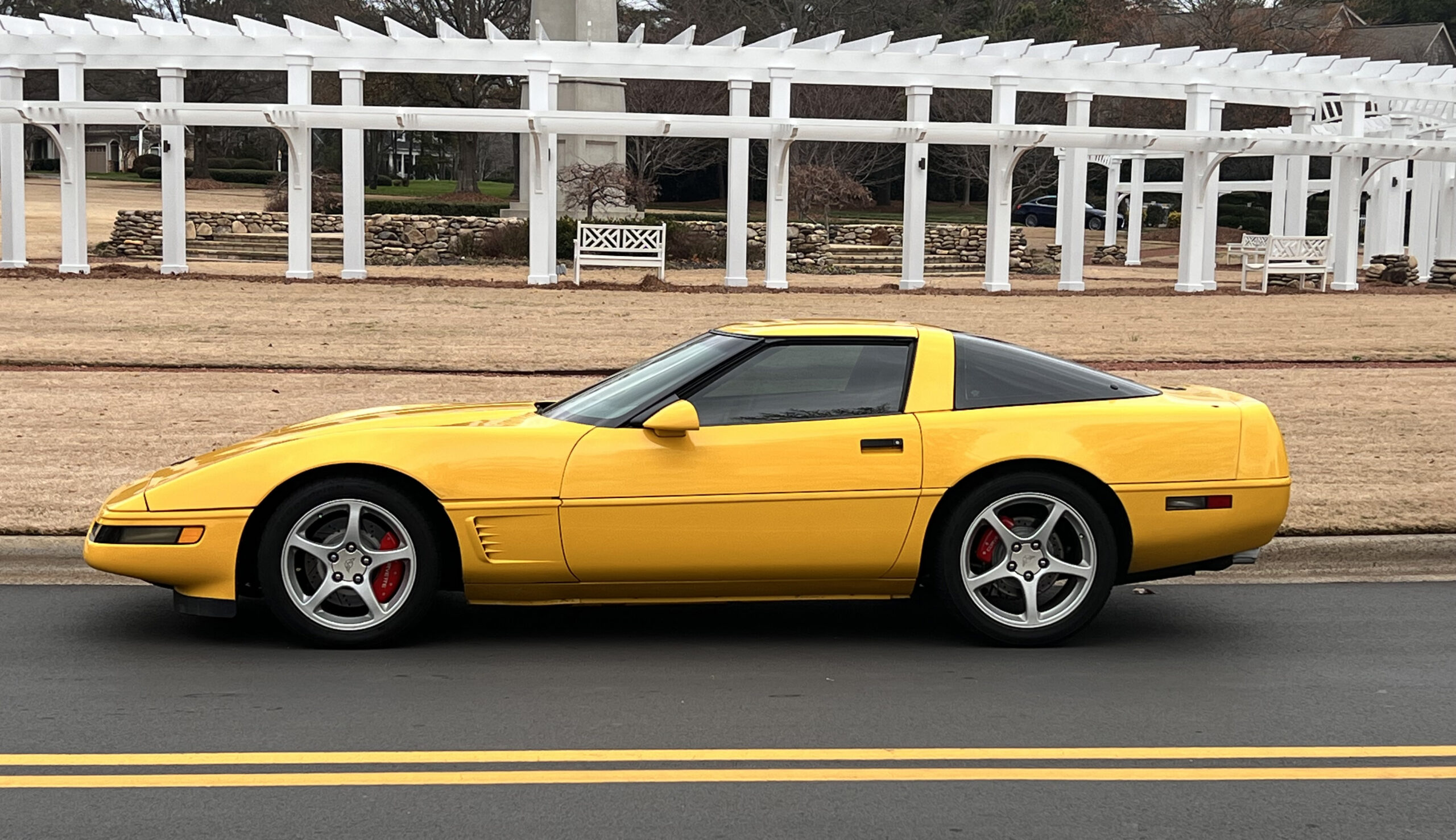 Carolina Classic Corvettes’ President Steve Madurski expects about a dozen cars to be displayed at the show — including his own bright yellow pride and joy.