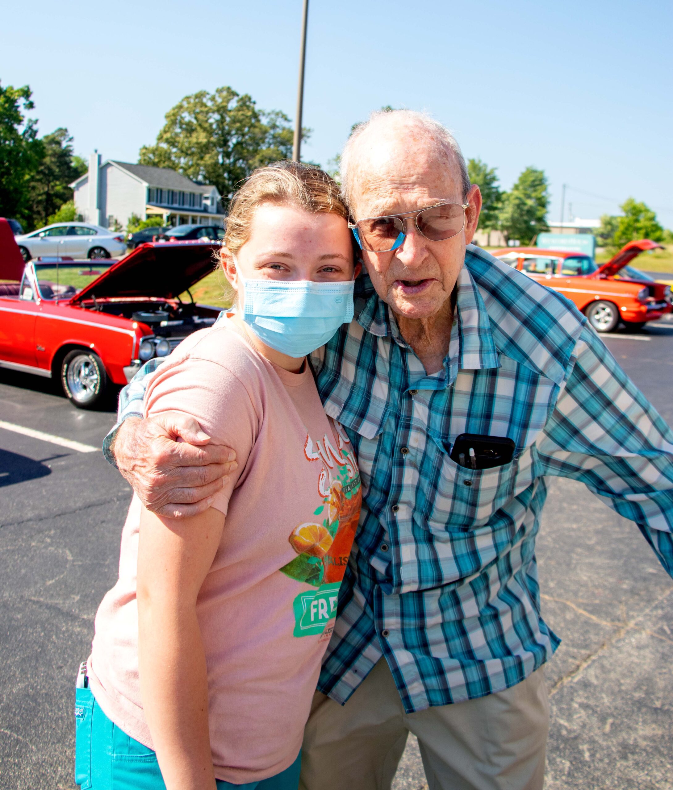 The classic cars on display at Wexford House Assisted Living’s May 20 event stole the hearts of seniors and young people alike. Photo provided by Wexford House Assisted Living